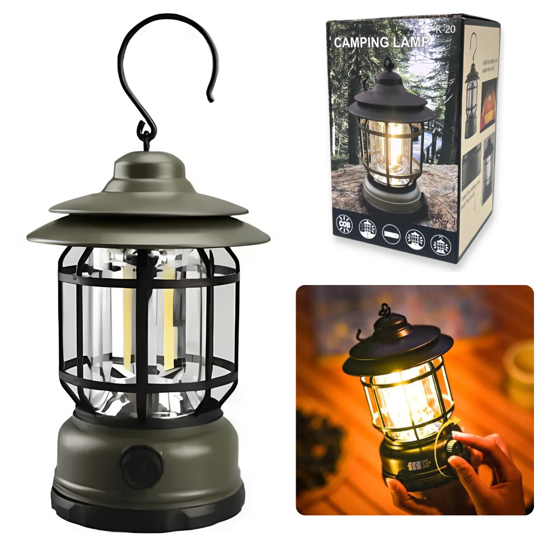 Articulos 19-02 - 2026-07-20T112907.275 LAMPARA CAMPING LUZ LED REGULABLE LAMP K-20 - Imagen 1