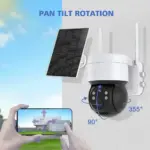 Camaras De Seguridad Panel Solar Q6 Exteriores Ip65 IB-Q6 - Imagen 5