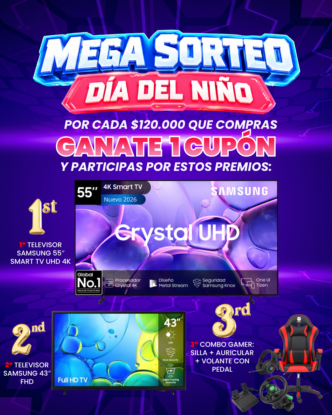 sorteo dia del niño
